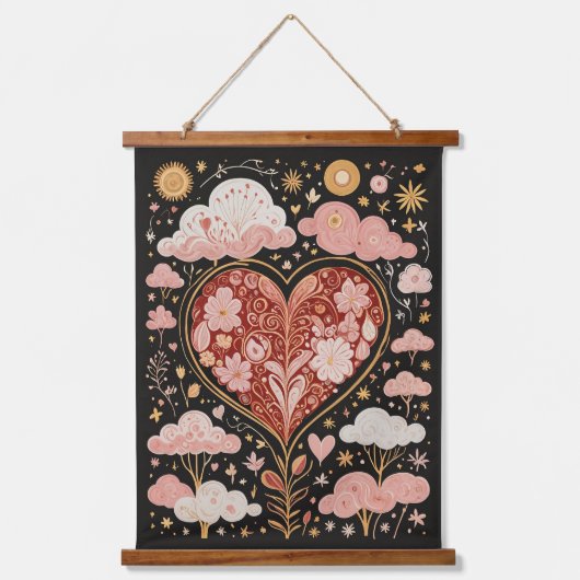 Love is in the Air 吊り下げ型タペストリー (正面)