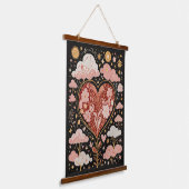 Love is in the Air 吊り下げ型タペストリー (傾斜あり)