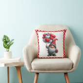 "Love is in the Air" Heart Balloon Gnome クッション (椅子)