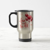 Love Is In The Air Personalized Travel Mug トラベルマグ (左)