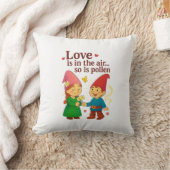 Love Is in the Air… So Is Pollen クッション (ブランケット)