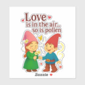 Love Is in the Air… So Is Pollen シール (シート)