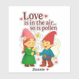 Love Is in the Air… So Is Pollen シール