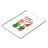 Love Is in the Air… So Is Pollen ノートブック (左側)