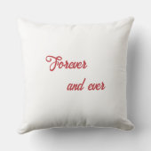 Love Is In The Air Throw Pillow クッション (裏面)