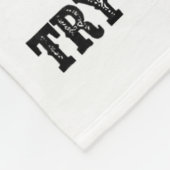 Love Is In The Air Try Not To Breathe Fun Raccoon フリースブランケット (角)