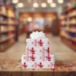 Love Is In The Air Wrapping Paper ラッピングペーパー