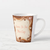 Love Is In This Cup カフェラテマグ (右)