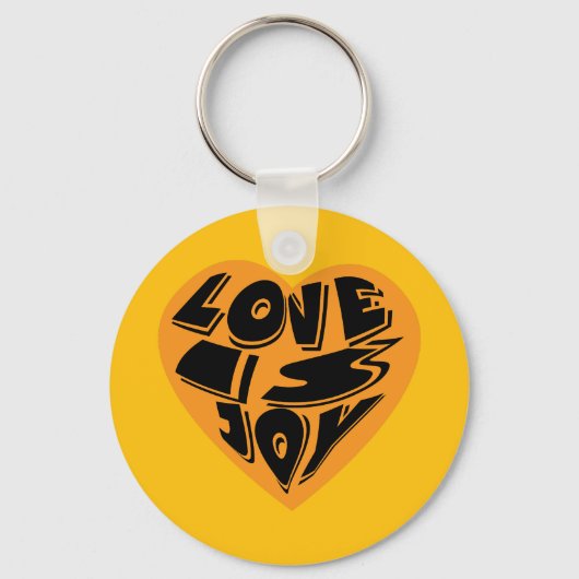 Love is Joy キーホルダー (正面)