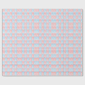 LOVE is LOVE引用文in red and blue ラッピングペーパー (フラット)