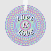 Love Is Love プライド オーナメント (裏面)
