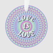 Love Is Love プライド オーナメント (正面)