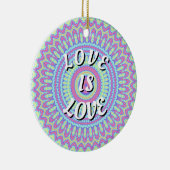 Love Is Love プライド セラミックオーナメント (右)