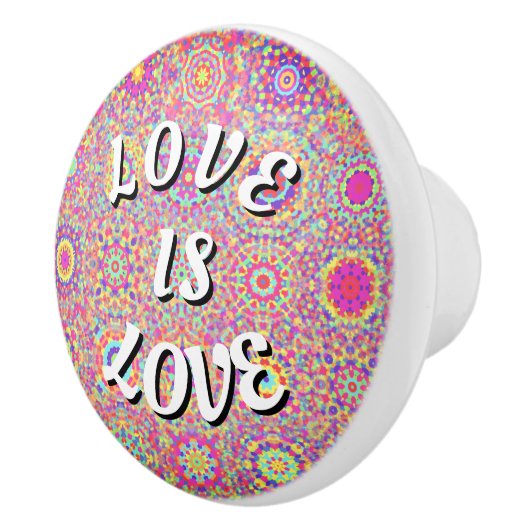 Love Is Love プライド セラミックノブ (右)