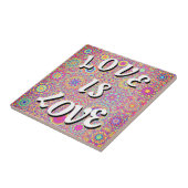 Love Is Love プライド タイル (側面)