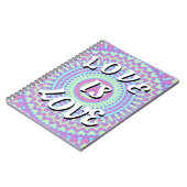 Love Is Love プライド ノートブック (左側)