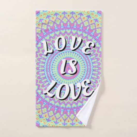 Love Is Love プライド ハンドタオル (ハンドタオル)