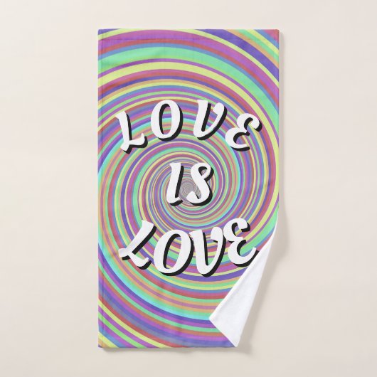 Love Is Love プライド ハンドタオル (ハンドタオル)