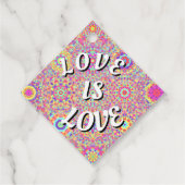 Love Is Love プライド フェイバータグ (裏面)
