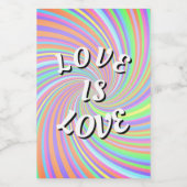Love Is Love プライド フードラベル (シングルラベル)