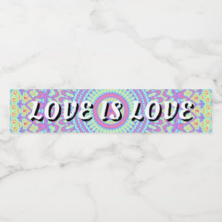 Love Is Love プライド ペットボトルラベル