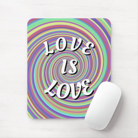 Love Is Love プライド マウスパッド (マウス)
