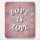 Love Is Love プライド マウスパッド (正面)
