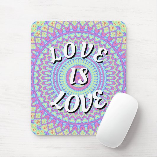 Love Is Love プライド マウスパッド (マウス)