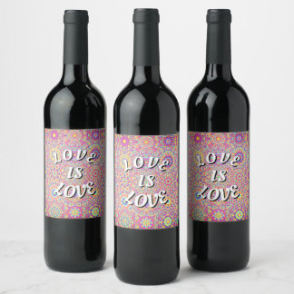 Love Is Love プライド ワインラベル