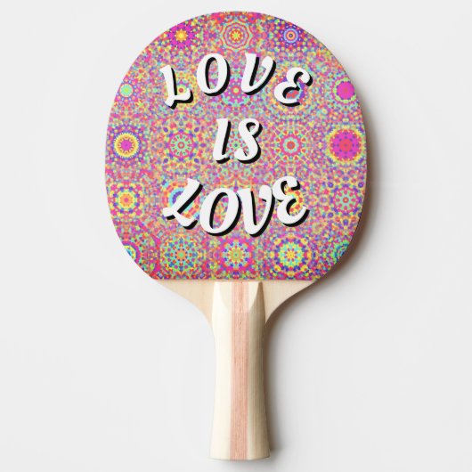 Love Is Love プライド 卓球ラケット (正面)