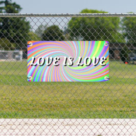 Love Is Love プライド 横断幕