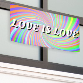 Love Is Love プライド 横断幕