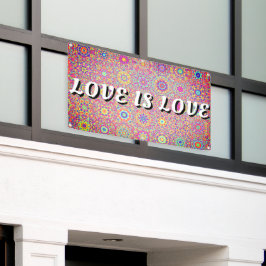 Love Is Love プライド 横断幕