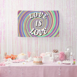 Love Is Love プライド 横断幕