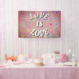 Love Is Love プライド 横断幕