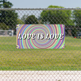 Love Is Love プライド 横断幕