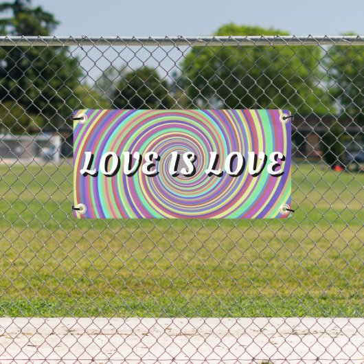 Love Is Love プライド 横断幕 (インサイチュ)