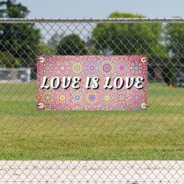Love Is Love プライド 横断幕