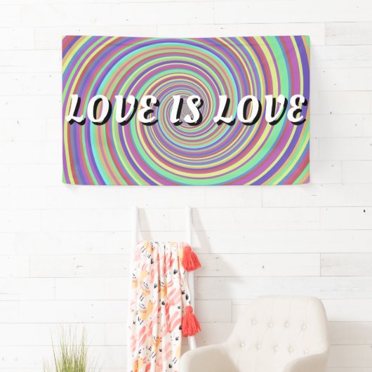 Love Is Love プライド 横断幕 (インサイチュ)