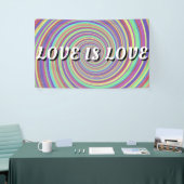 Love Is Love プライド 横断幕 (トレードショー)