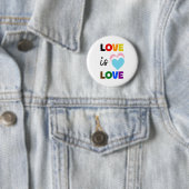 LOVE IS LOVE ボタンピン 缶バッジ (インサイチュ)