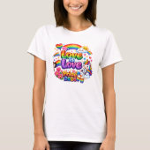 Love Is Love レインボープライド  Tシャツ (正面)