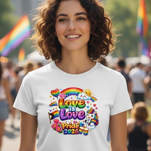 Love Is Love レインボープライド  Tシャツ