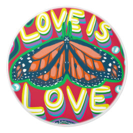 Love is Love Butterfly Ceramic Knob セラミックノブ