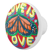 Love is Love Butterfly Ceramic Knob セラミックノブ (右)