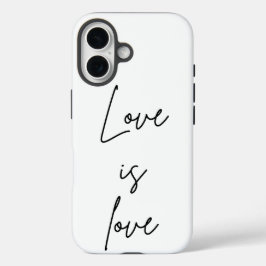 Love is love iPhone 16ケース