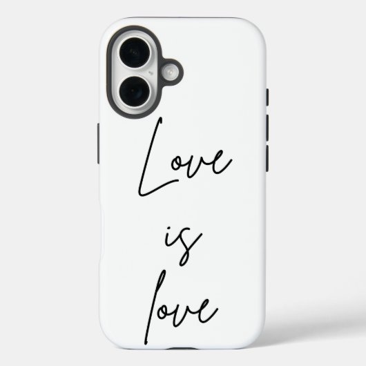 Love is love  Case-Mate iPhoneケース (裏面)
