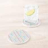 LOVE is LOVE equality引用文in rainbow colors コースター (側面)