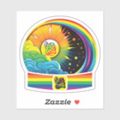 Love is Love LGBTQステッカー シール (シート)