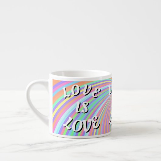 Love Is Love Pride  エスプレッソカップ (左)